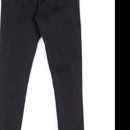 New Look Girls Black  Denim Skinny Jeans Size 12 Years