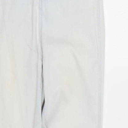 New Look Girls Blue  Damask Skinny Jeans Size 14 Years