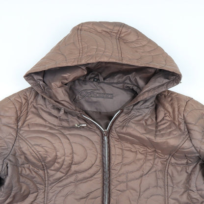 Womens UK Size 14 Finesse Brown Jacket