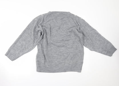 Sapphire Womens Grey   Pullover Jumper Size XL