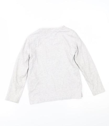 Primark Girls Grey   Basic Blouse Size 5-6 Years