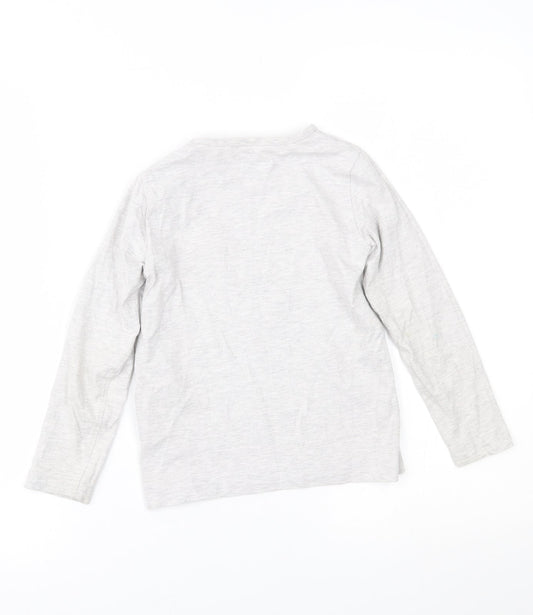 Primark Girls Grey   Basic Blouse Size 5-6 Years