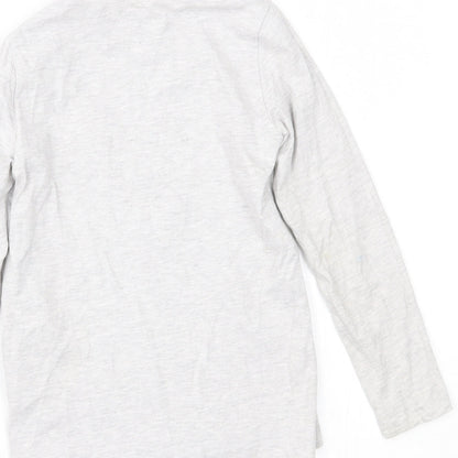 Primark Girls Grey   Basic Blouse Size 5-6 Years