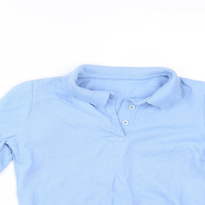 George Girls Blue   Basic Polo
