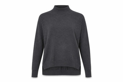 Womens UK Size 12 Dorothy Perkins Grey Basic Blouse