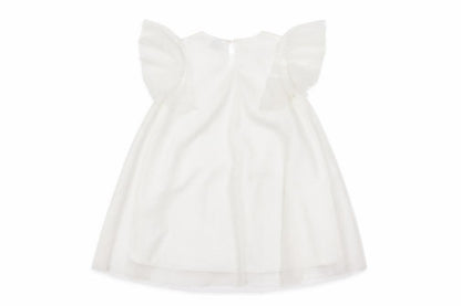 Little Kids Girls White   Fit & Flare  Size 5-6 Years