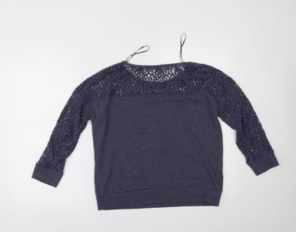 George Womens Blue   Basic Blouse Size 10