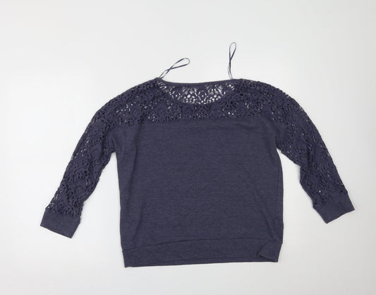 George Womens Blue   Basic Blouse Size 10