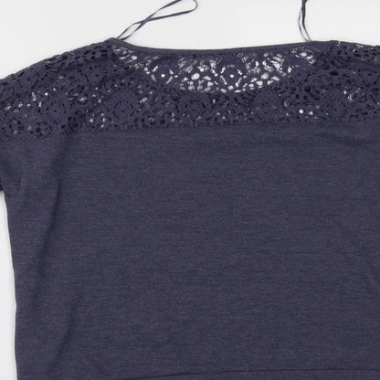 George Womens Blue   Basic Blouse Size 10