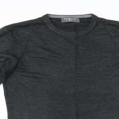 Primark Womens Grey   Pullover Jumper Size S