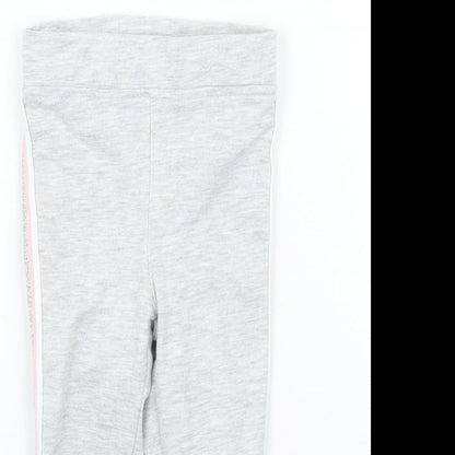 H&M Girls Grey   Sweatpants Trousers Size 2 Years