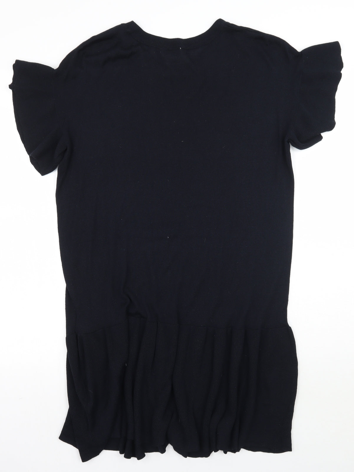 Womens UK Size S H&M Black Basic Blouse