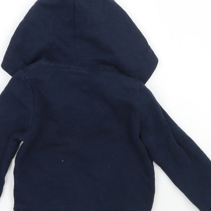 H&M Girls Blue   Jacket Coat Size 2 Years