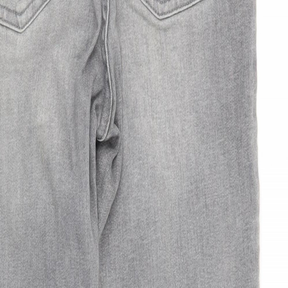 Denim & Co. Womens Grey   Skinny Jeans Size 8 L25 in