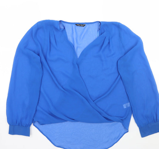 Womens UK Size 16 Select Blue Basic T-Shirt