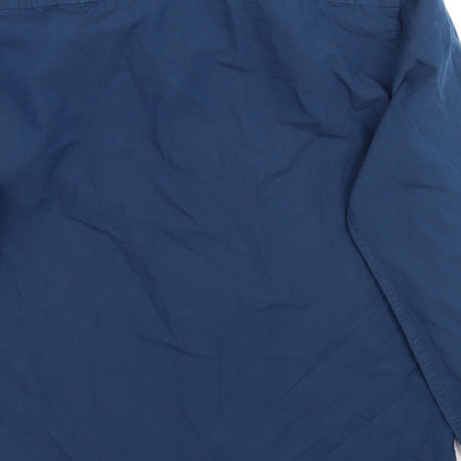 Mens UK Size M Newlook Blue  Button-Up Long Sleeve Casual Shirt