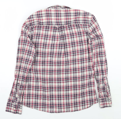 Mens UK Size M NEXT Pink  Button-Up Long Sleeve Casual Shirt