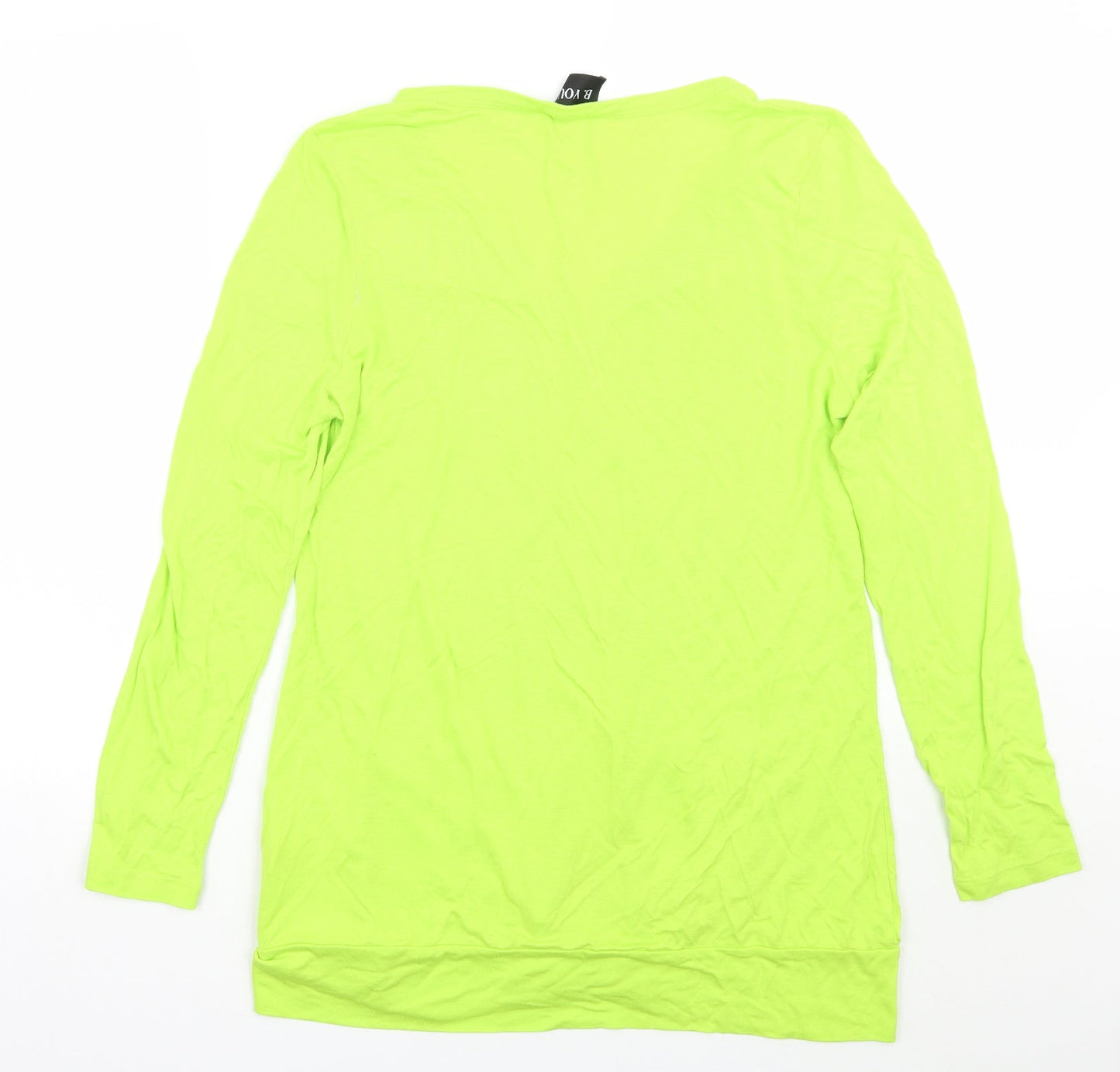 Womens UK Size 16 Beyou Green Cardigan Jumper