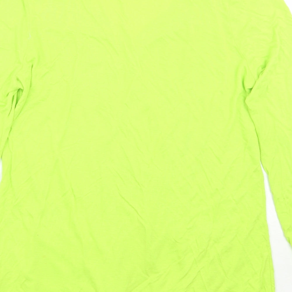 Womens UK Size 16 Beyou Green Cardigan Jumper