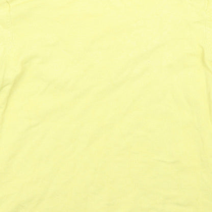 Womens UK Size 14 M&Co Yellow Pullover Jumper