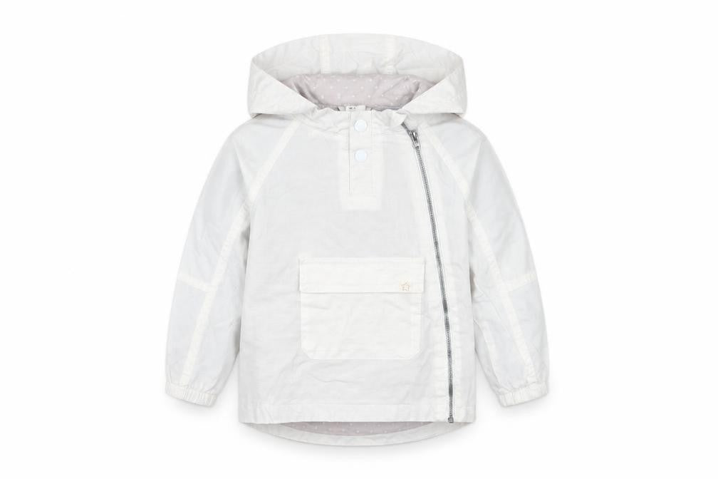 H&M Girls White   Jacket  Size 2 Years