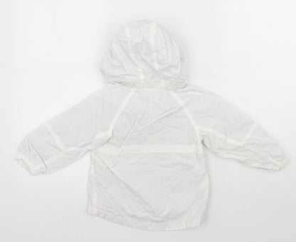 H&M Girls White   Jacket  Size 2 Years