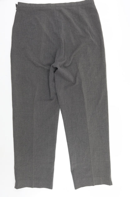 Felisha Collection Womens Grey   Trousers  Size 32 L27 in