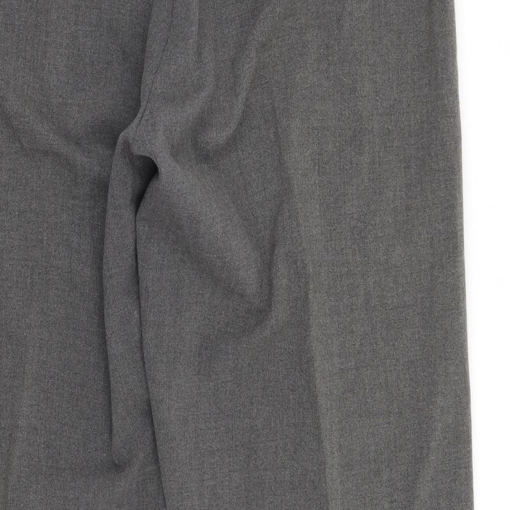 Felisha Collection Womens Grey   Trousers  Size 32 L27 in
