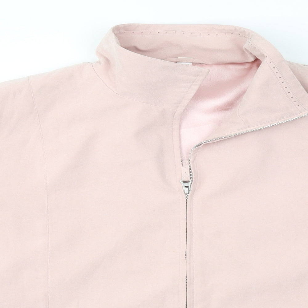 Womens UK Size 20 Preworn Pink Overcoat