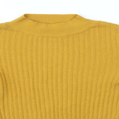 Primark Womens Orange   Pullover Jumper Size M