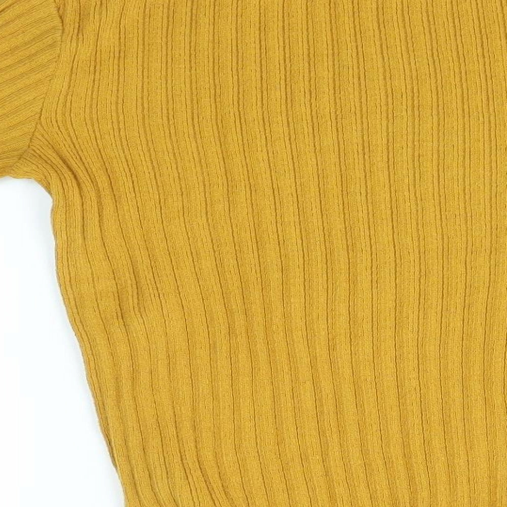 Primark Womens Orange   Pullover Jumper Size M