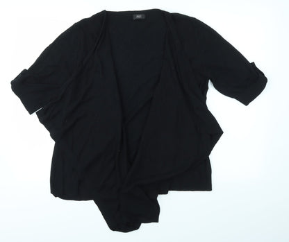 F&F Womens Black   Cardigan Jumper Size 14