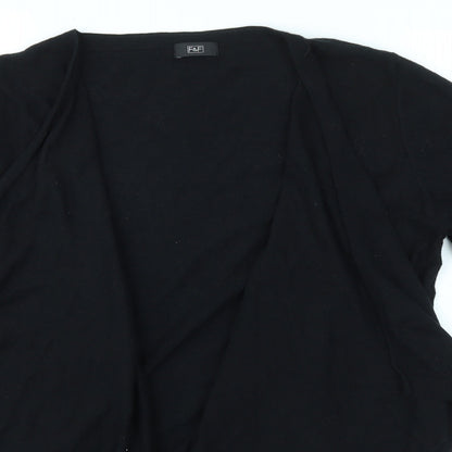 F&F Womens Black   Cardigan Jumper Size 14