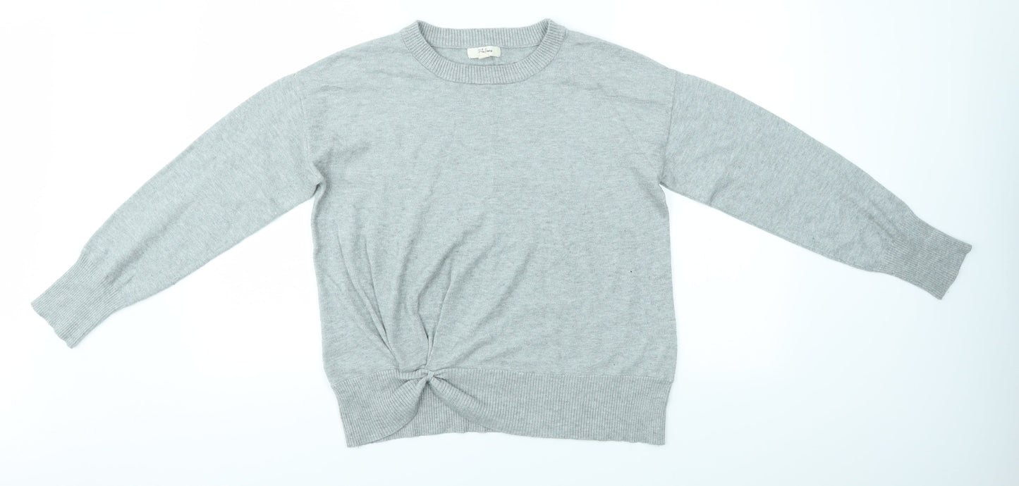 Womens UK Size S Peyton Primrose Grey Pullover Jumper
