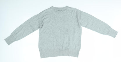 Womens UK Size S Peyton Primrose Grey Pullover Jumper