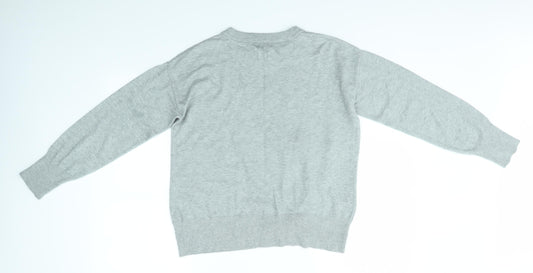 Womens UK Size S Peyton Primrose Grey Pullover Jumper