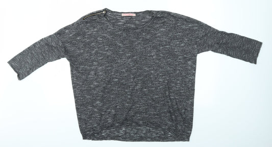 TU Womens Grey   Pullover Jumper Size L  - TALITHA PARIS