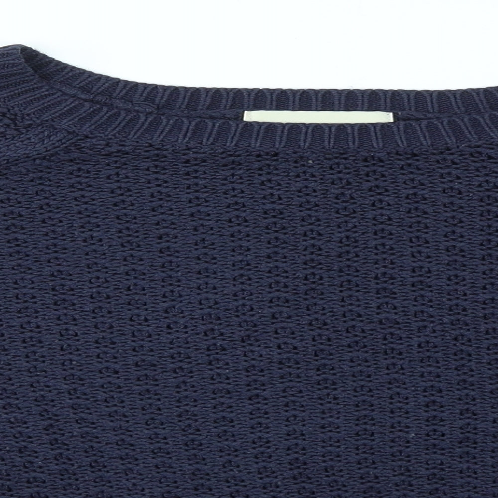 Womens UK Size M Matalan Blue Pullover Jumper
