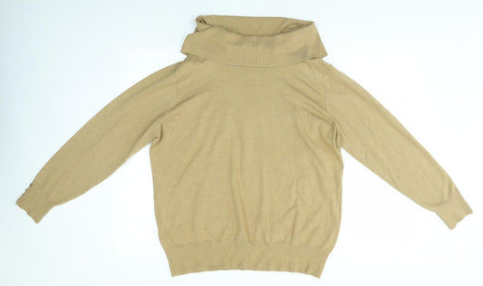 Klass Womens Brown   Pullover Jumper Size XL