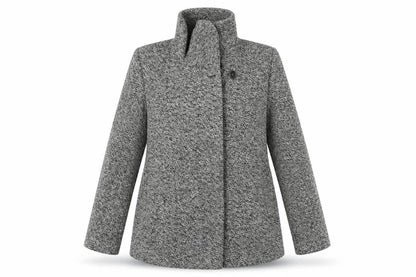 Womens UK Size 14 BHS Grey Overcoat