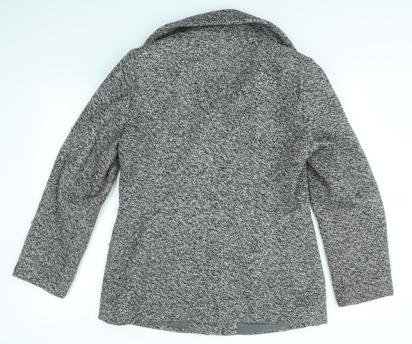 Womens UK Size 14 BHS Grey Overcoat