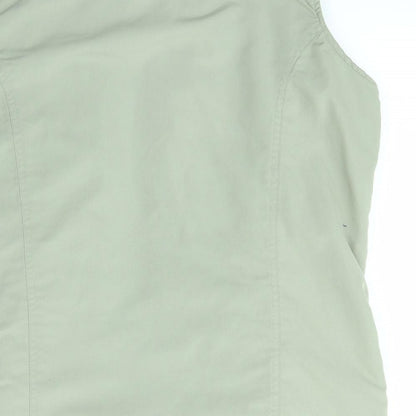 Womens UK Size S Bonmarché Green Gilet
