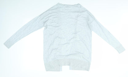 F&F Womens Grey   Cardigan Jumper Size 12