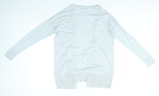 F&F Womens Grey   Cardigan Jumper Size 12