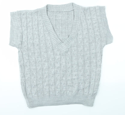 Preworn Womens Grey   Pullover Jumper Size L