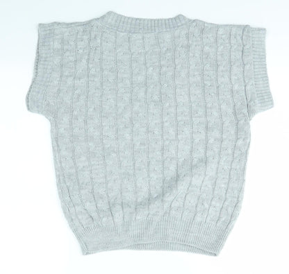 Preworn Womens Grey   Pullover Jumper Size L