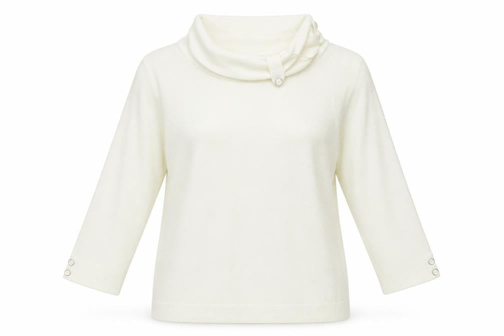 Womens UK Size 14 BHS Ivory Pullover Jumper
