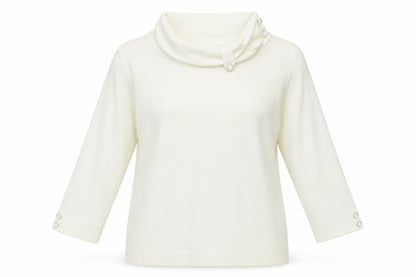 Womens UK Size 14 BHS Ivory Pullover Jumper