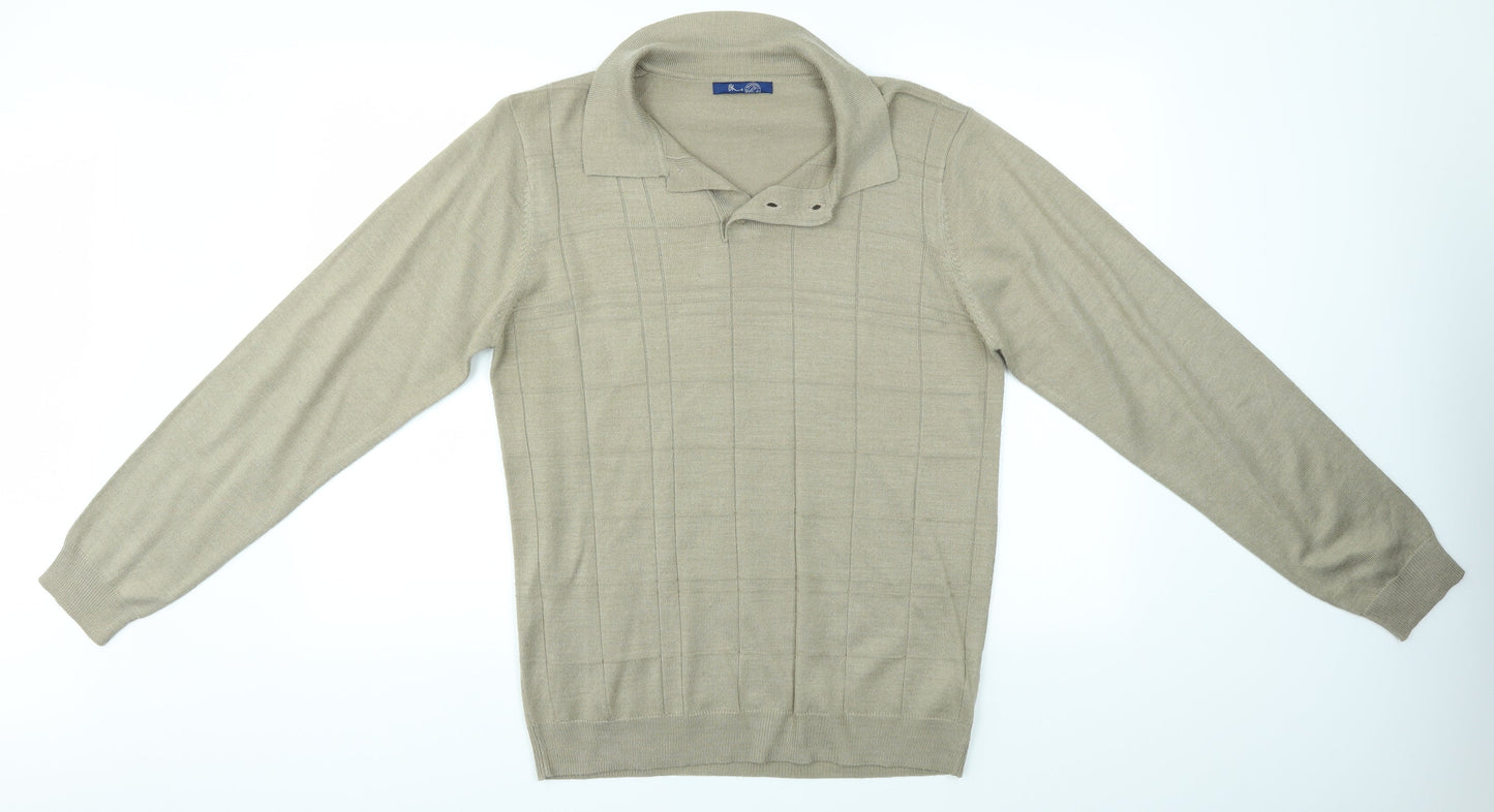 BHS Mens Brown   Pullover Jumper Size S