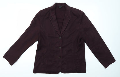 POLA OY Womens Purple   Jacket  Size 16